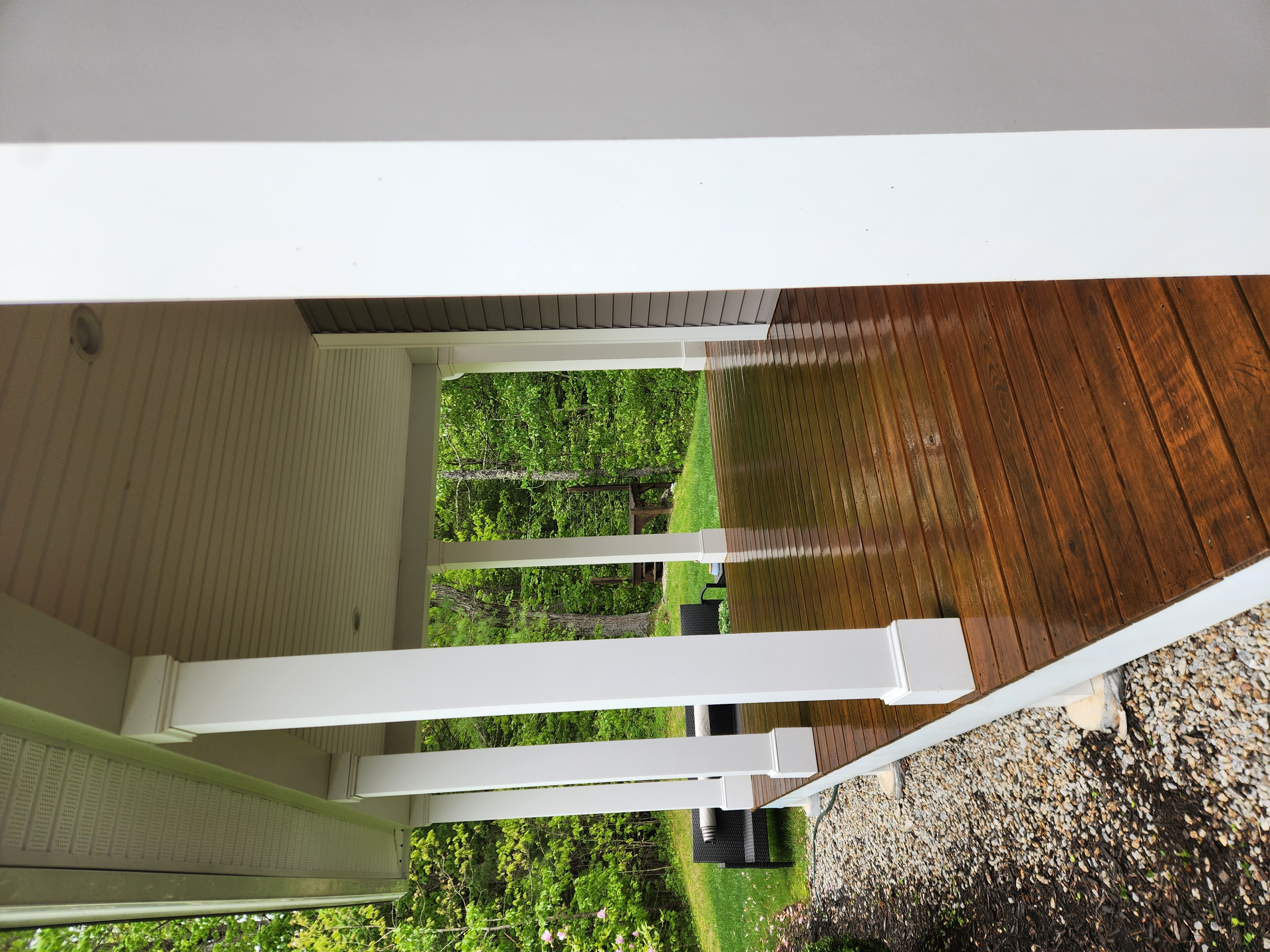 Arborcoat Natural Match Beautiful Deck!