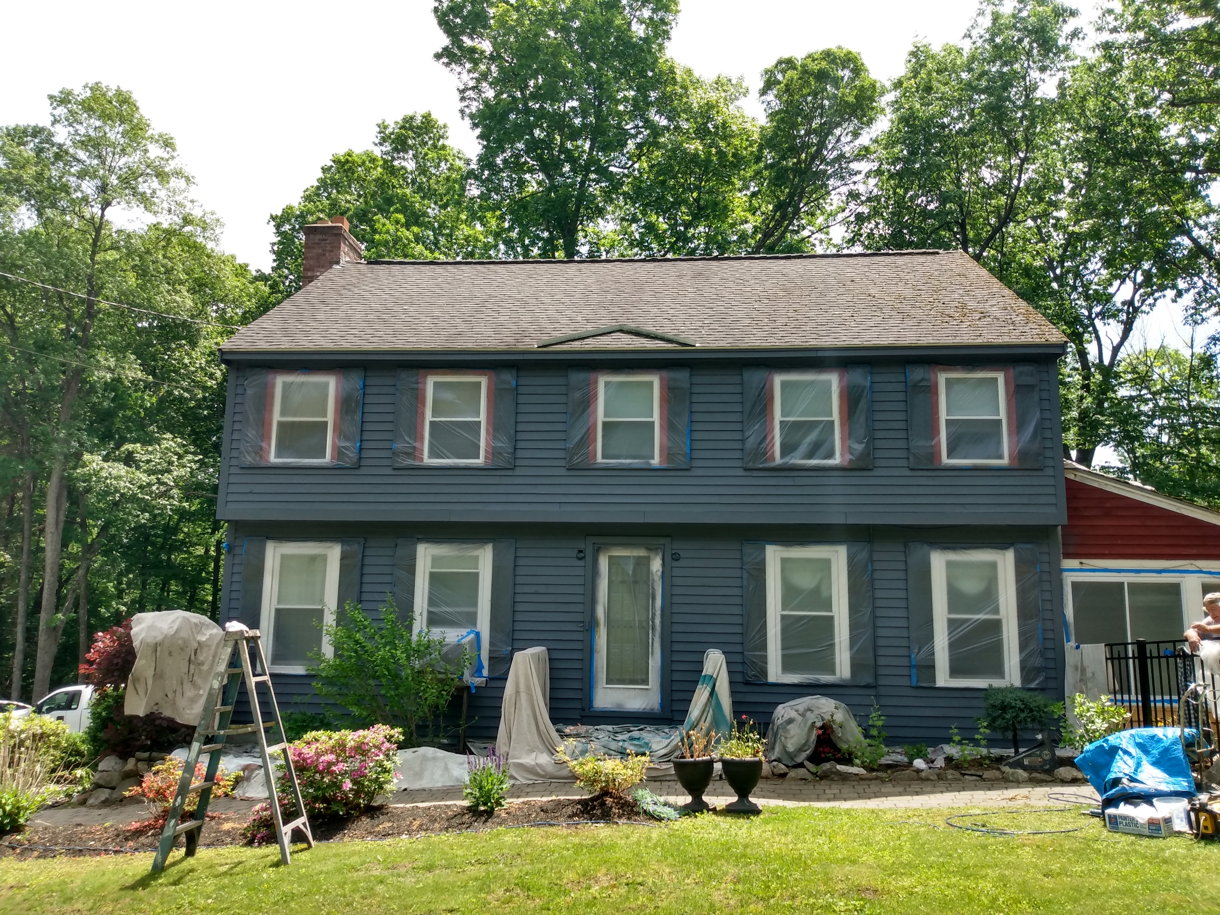 Derry, NH Full Home Transformation After 1st Spray
